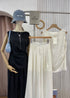 Two Piece Sleeveless Shirt with Trouser